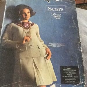 Vintage original sears catalogue  1969